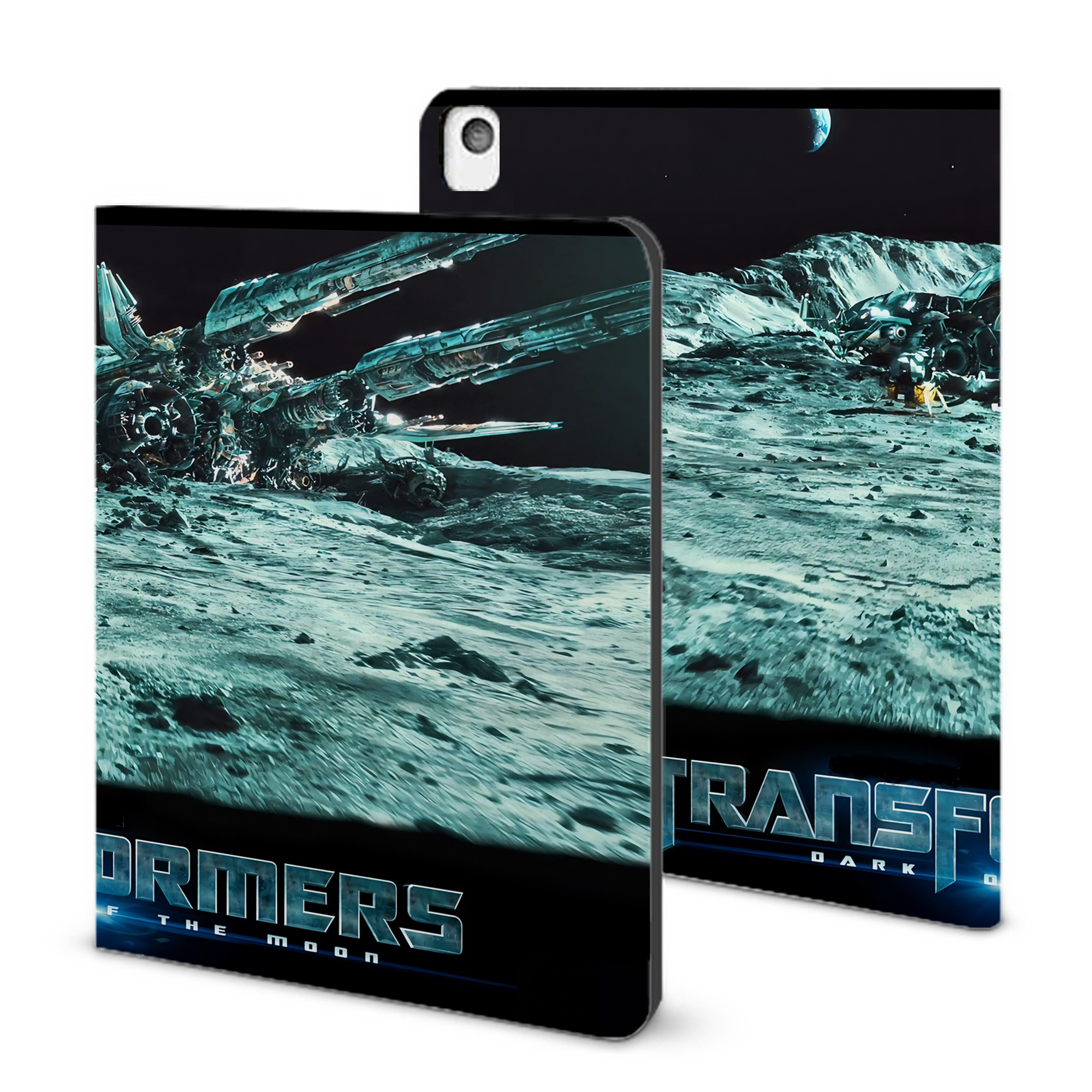 （画像用） Transformers トランスフォーマー IPadケース ペンホルダー付き ブックスタイルデザイン